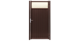 Калитка Estet Plus 2,4х1 RAL 8017/1013