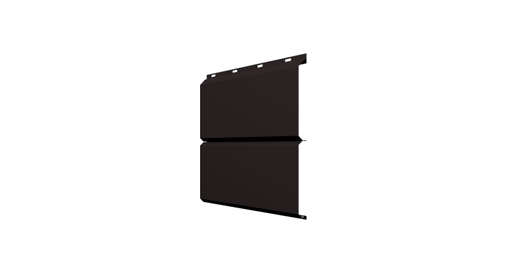 ЭкоБрус 0,345 GL 0.45 Drap TX RAL 9005 черный