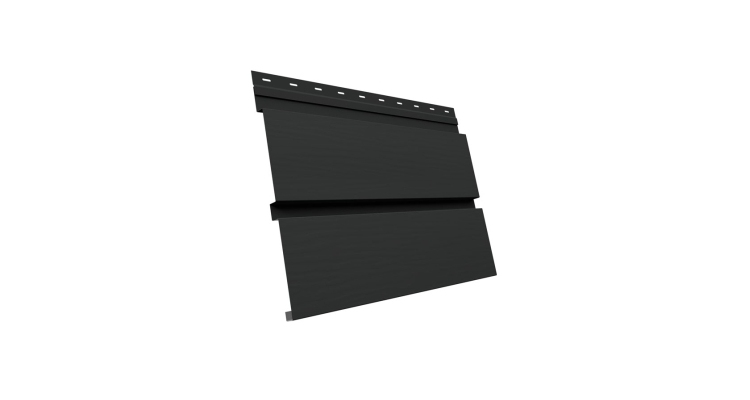Квадро брус 3D 0.5 GreenCoat Pural BT, matt с пленкой RAL 7016 антрацитово-серый