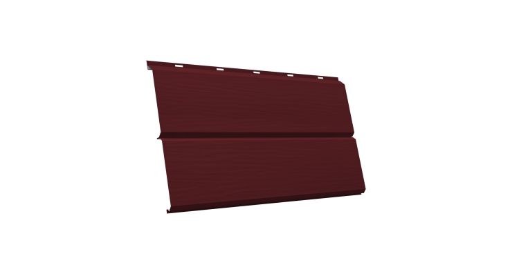 ЭкоБрус 3D 0,345 GL 0.5 Satin Matt TX с пленкой RAL 3005 красное вино