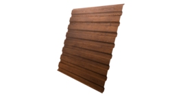 Профнастил С20A 0.45 Print Elite Golden Wood TwinColor