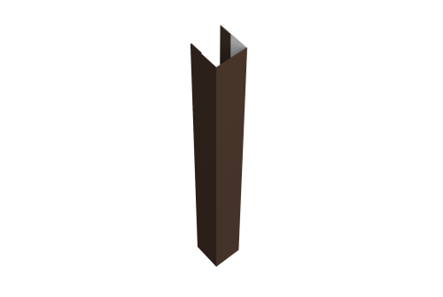 Стойка жалюзи Texas 0,5 Atlas X RAL 8017 шоколад (1,8м)